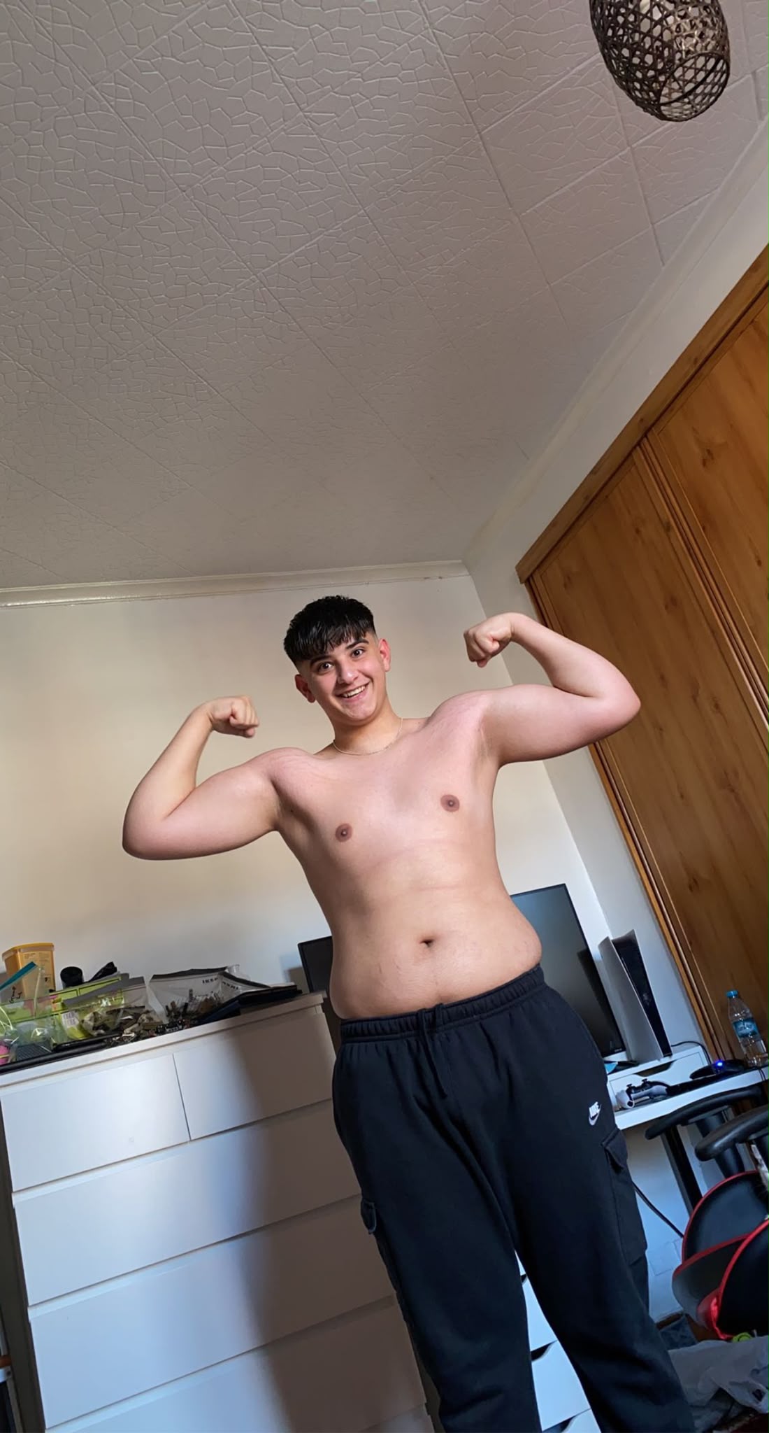 Fit2Fight member before starting 1-2-1 boxing coaching